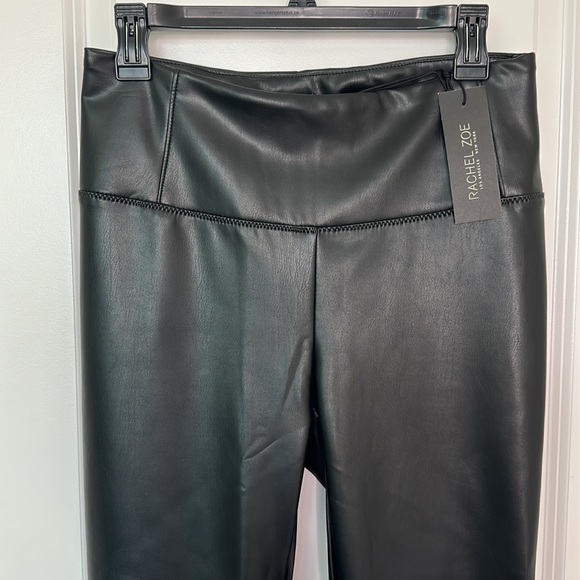 NEW Rachel Zoe high waisted faux leather leggings - Picture 2 of 5